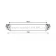 Intercooler, échangeur AVA QUALITY COOLING [AL4129]