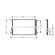Condenseur, climatisation AVA QUALITY COOLING [AL5082]