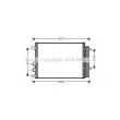 Condenseur, climatisation AVA QUALITY COOLING [AL5109D]