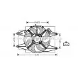 Ventilateur, refroidissement du moteur AVA QUALITY COOLING [AL7515]