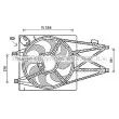 Ventilateur, refroidissement du moteur AVA QUALITY COOLING [AL7520]