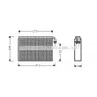 Evaporateur climatisation AVA QUALITY COOLING [ALV021]