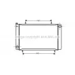 AVA QUALITY COOLING AU2017 - Radiateur, refroidissement du moteur