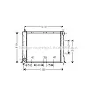 AVA QUALITY COOLING AU2150 - Radiateur, refroidissement du moteur