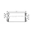 AVA QUALITY COOLING AUA5178 - Condenseur, climatisation