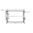 Radiateur, refroidissement du moteur AVA QUALITY COOLING [BW2165]