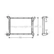 AVA QUALITY COOLING BW2263 - Radiateur, refroidissement du moteur