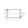 AVA QUALITY COOLING BW2337 - Radiateur, refroidissement du moteur