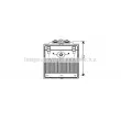 Radiateur d'huile AVA QUALITY COOLING [BW3400]