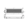 Intercooler, échangeur AVA QUALITY COOLING [BW4207]