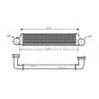 Intercooler, échangeur AVA QUALITY COOLING [BW4280]