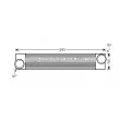 AVA QUALITY COOLING BW4346 - Intercooler, échangeur