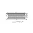 AVA QUALITY COOLING BW4374 - Intercooler, échangeur