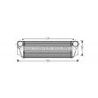 Intercooler, échangeur AVA QUALITY COOLING [BW4413]