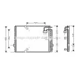 AVA QUALITY COOLING BW5187 - Condenseur, climatisation