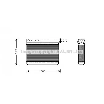 Système de chauffage AVA QUALITY COOLING BW6166