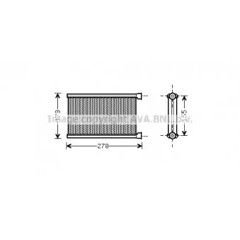 Système de chauffage AVA QUALITY COOLING BW6344