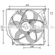 Ventilateur, refroidissement du moteur AVA QUALITY COOLING [BW7520]