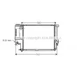 AVA QUALITY COOLING BWA2201 - Radiateur, refroidissement du moteur