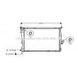 AVA QUALITY COOLING BWA2205 - Radiateur, refroidissement du moteur