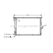 AVA QUALITY COOLING BWA2304 - Radiateur, refroidissement du moteur