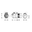 AVA QUALITY COOLING BWAK226 - Compresseur, climatisation