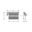 AVA QUALITY COOLING BWV024 - Evaporateur climatisation