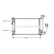 AVA QUALITY COOLING CN2060 - Radiateur, refroidissement du moteur