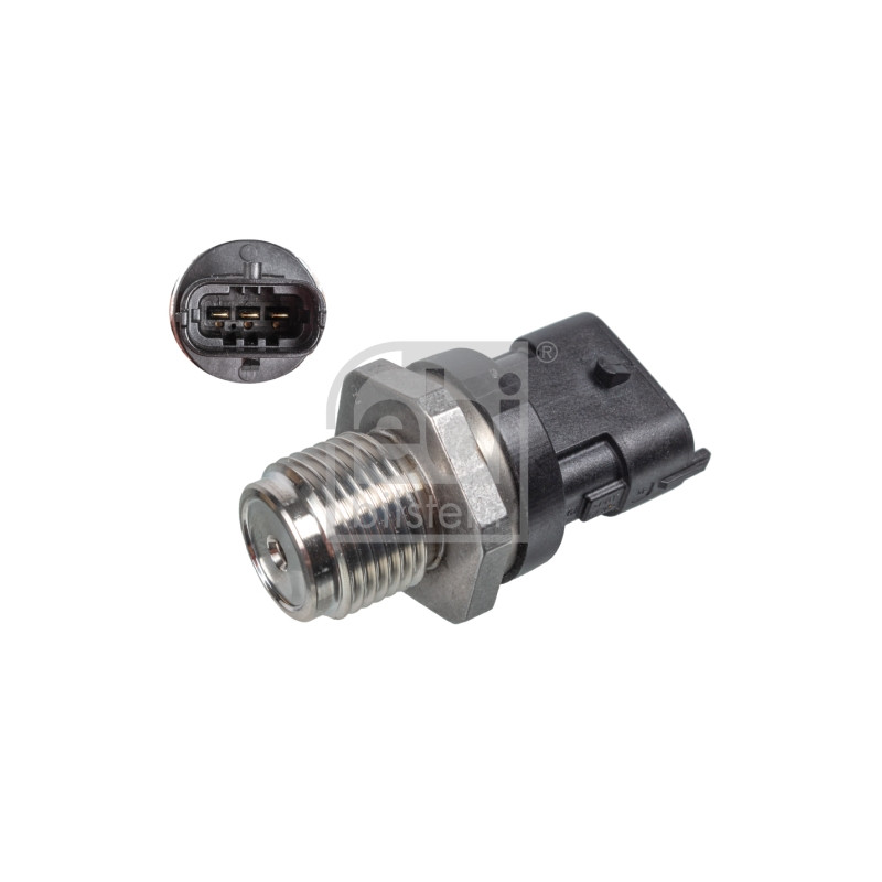 Capteur Pression De Carburant FEBI BILSTEIN 182416 - Compatible Renault Scénic, Kangoo, Clio - Pièce D'origine Qualité Premium