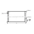 AVA QUALITY COOLING CN2153 - Radiateur, refroidissement du moteur