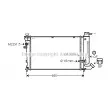 AVA QUALITY COOLING CNA2111 - Radiateur, refroidissement du moteur