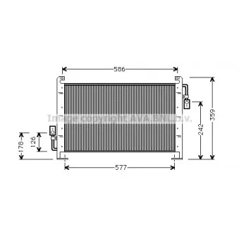 Condenseur, climatisation SAMAXX CCS-CH-004