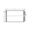 AVA QUALITY COOLING CR5075 - Condenseur, climatisation