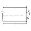 Condenseur, climatisation AVA QUALITY COOLING [CT5057D]