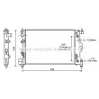 AVA QUALITY COOLING CTA2044 - Radiateur, refroidissement du moteur