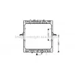 AVA QUALITY COOLING DF2029 - Radiateur, refroidissement du moteur