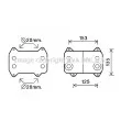 Radiateur d'huile AVA QUALITY COOLING [DF3054]