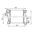 AVA QUALITY COOLING DN4411 - Intercooler, échangeur