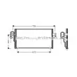 Condenseur, climatisation AVA QUALITY COOLING [DN5183]