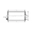 AVA QUALITY COOLING DN5270 - Condenseur, climatisation