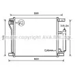 AVA QUALITY COOLING DN5401D - Condenseur, climatisation