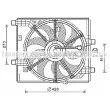 AVA QUALITY COOLING DN7531 - Ventilateur, refroidissement du moteur