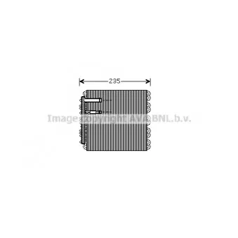 Evaporateur climatisation AVA QUALITY COOLING DNV228