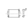 Radiateur, refroidissement du moteur AVA QUALITY COOLING [DU2022]