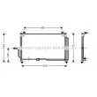 AVA QUALITY COOLING DW5028 - Condenseur, climatisation