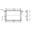 Radiateur, refroidissement du moteur AVA QUALITY COOLING [DWA2014]