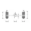 Filtre déshydratant, climatisation AVA QUALITY COOLING [DWD029]