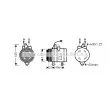 AVA QUALITY COOLING DWK097 - Compresseur, climatisation