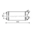 AVA QUALITY COOLING FD4472 - Intercooler, échangeur