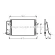 Condenseur, climatisation AVA QUALITY COOLING [FD5178]